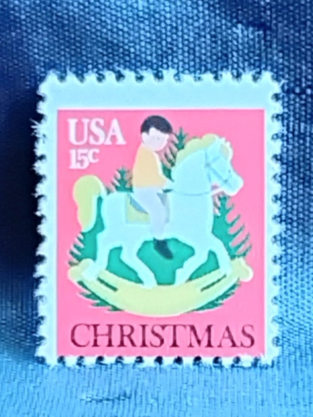 Uncirculated USA 1978 Christmas 15 Cent Stamp!!